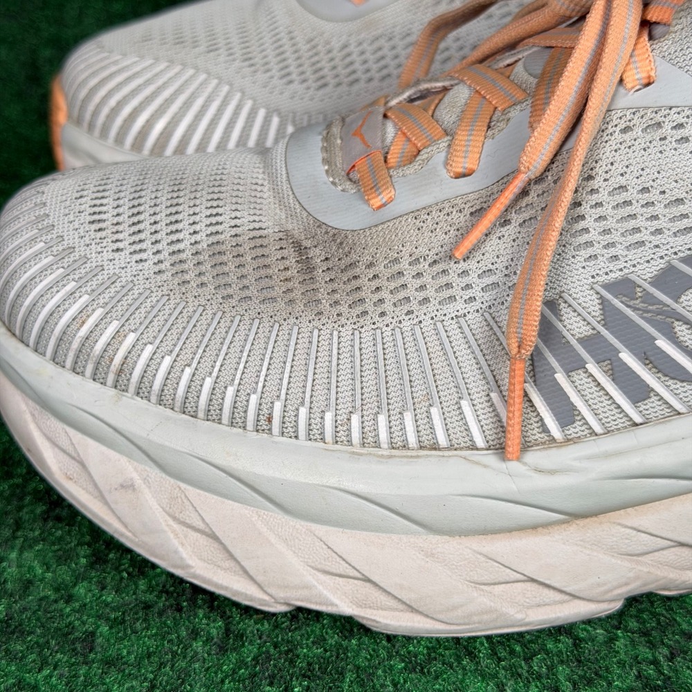 Hoka One One Bondi 7 Womens 10.5 Running Shoe Harbor Mist Shark Athletic Outdoor - Picture 2 of 11